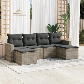 VidaXL Garten sofagarnitur poly-rattan  