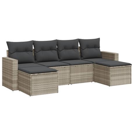 VidaXL Garten sofagarnitur poly-rattan  