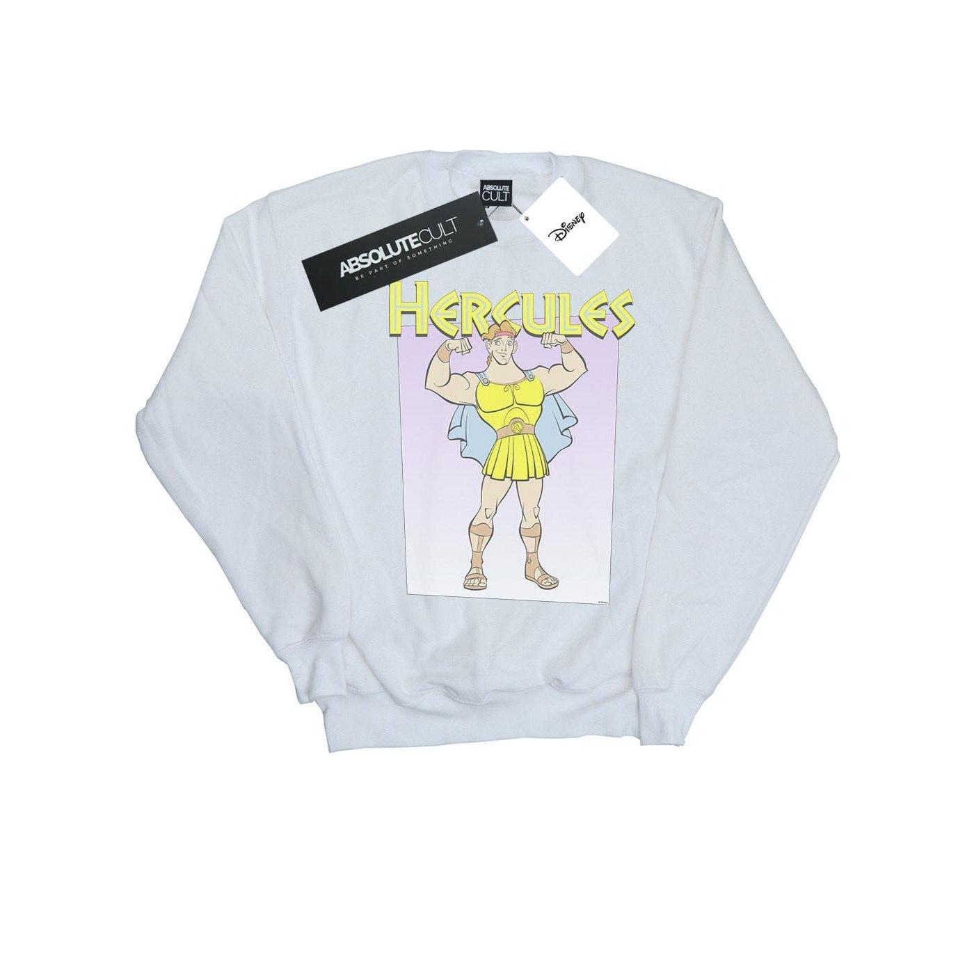 Image of Hercules Muscles Sweatshirt Unisex Weiss 116