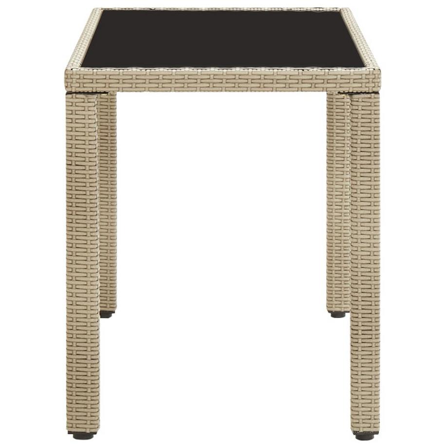 VidaXL Gartentisch poly-rattan  
