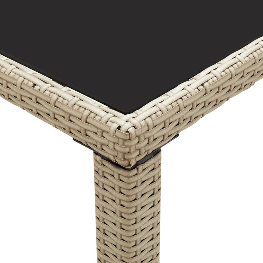 VidaXL Gartentisch poly-rattan  