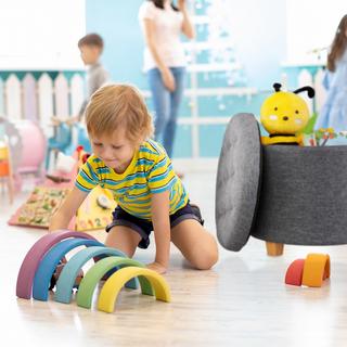 B2X Tabouret rond avec espace de rangement  