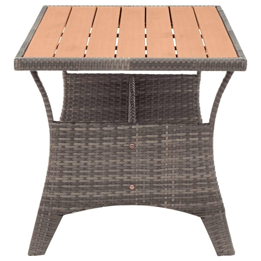 VidaXL Gartentisch poly-rattan  