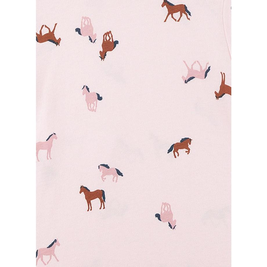 Sanetta  Mädchen Schlafanzug kurz Pferde 