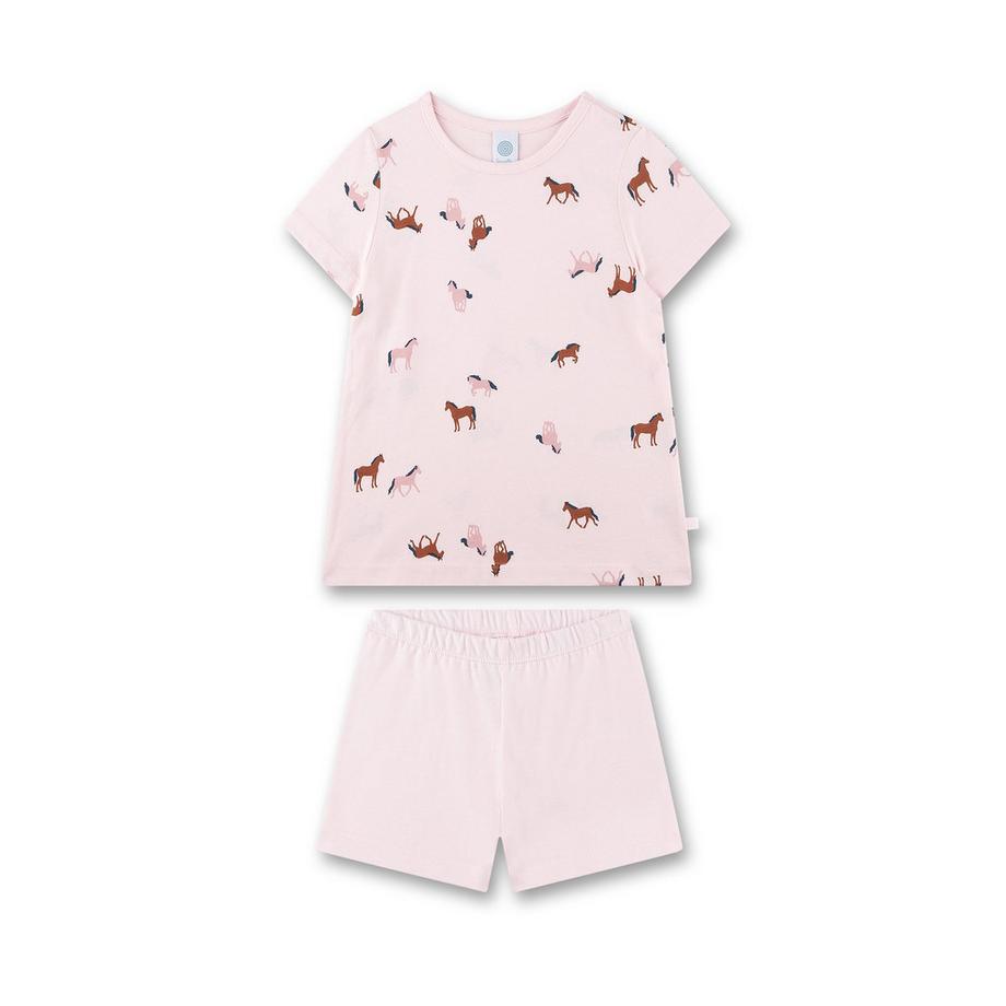 Sanetta  Mädchen Schlafanzug kurz Pferde 