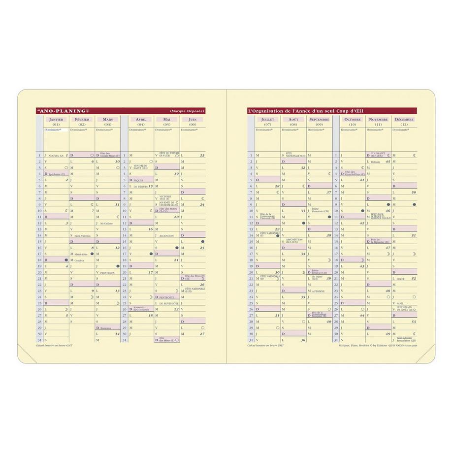 Quo Vadis Terminkalender Carla Prestige  