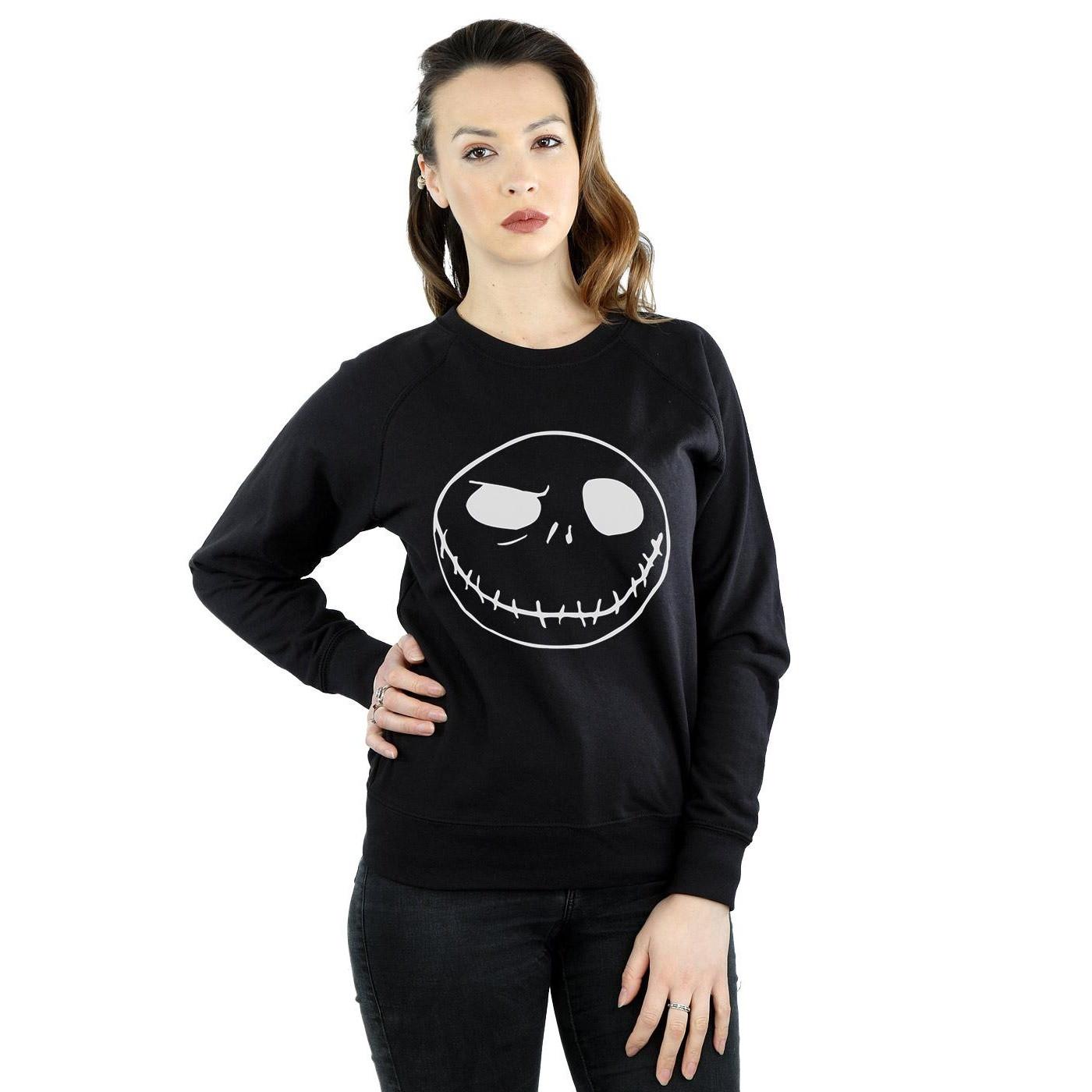 Disney  Nightmare Before Christmas Jack's Big Face Sweatshirt 