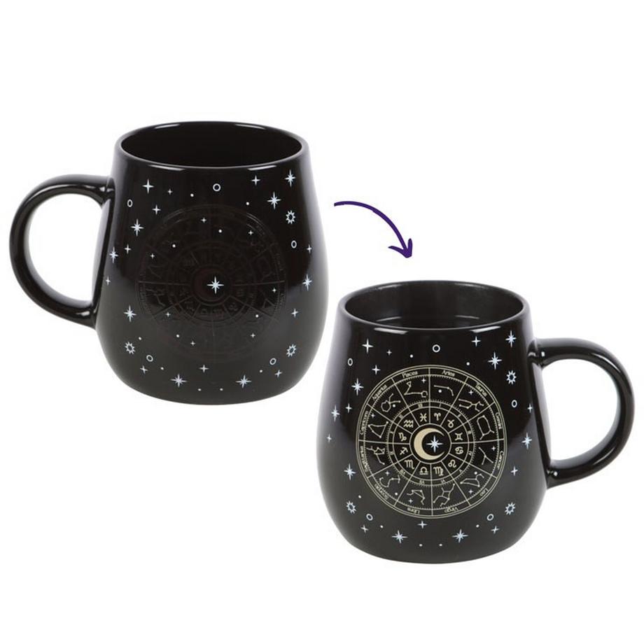 Something Different Tasse Mit Farbwechsel, Astrologie Rad  