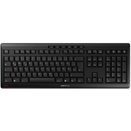 Cherry  Clavier STREAM wireless, disposition allemande, clavier QWERTZ, clavier sans fil 