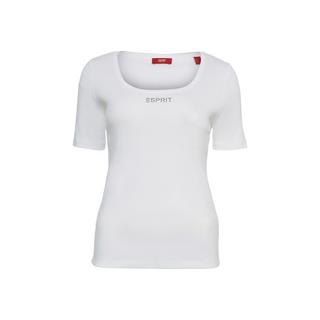 ESPRIT Slim Fit T-Shirt Logo Strass  