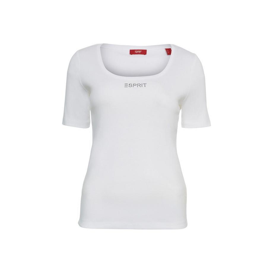 ESPRIT Logo Strass Slim Fit T-Shirt  