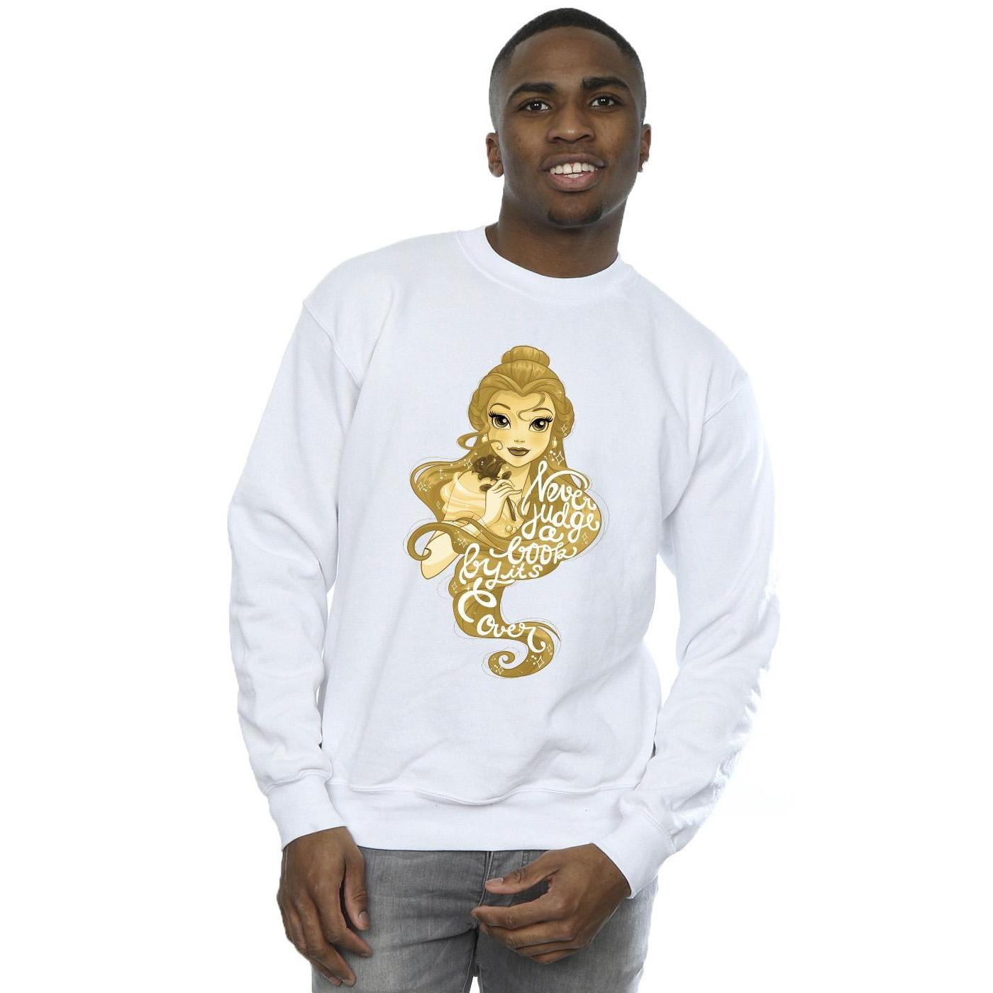 Disney  Beauty And The Beast Never Judge Sweatshirt 