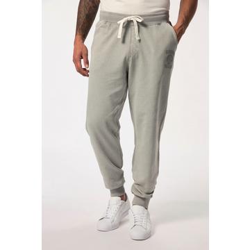 Pantaloni sportivi di felpa con lavaggio vintage e cintura elastica, fino alla tg. 8XL