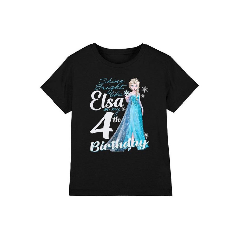 FROZEN  Bright Like Elsa TShirt  4. Geburtstag 
