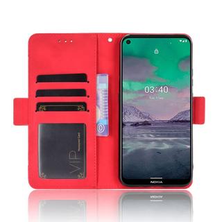 Cover-Discount  Nokia 3.4 - Etui Mit Vielen Kartenfächer 