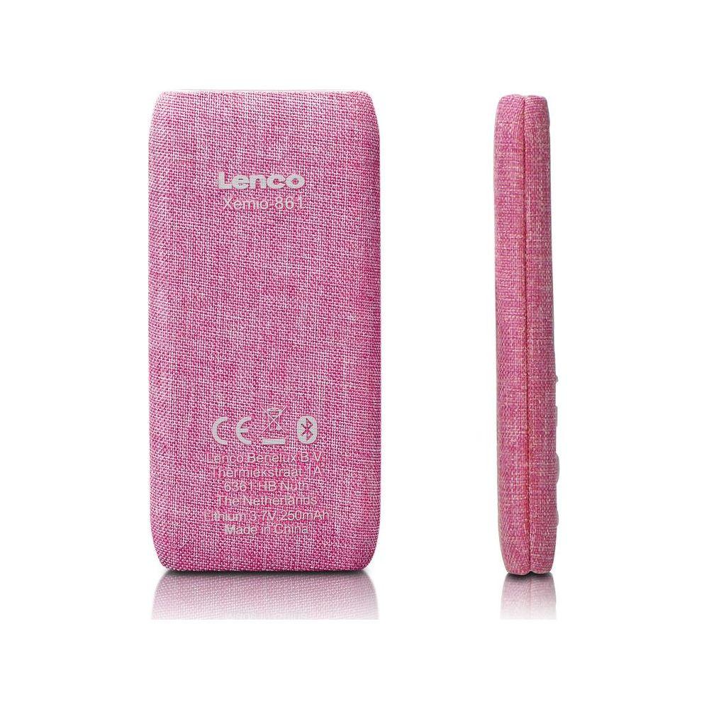 Lenco  Xemio-861 MP3 Player, Pink, 8GB 