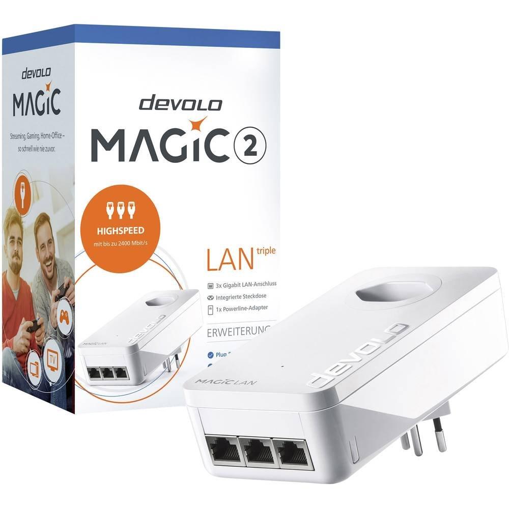 devolo  DEVOLO Magic 2 LAN triple Starter Kit (2400 Mbit/s) 