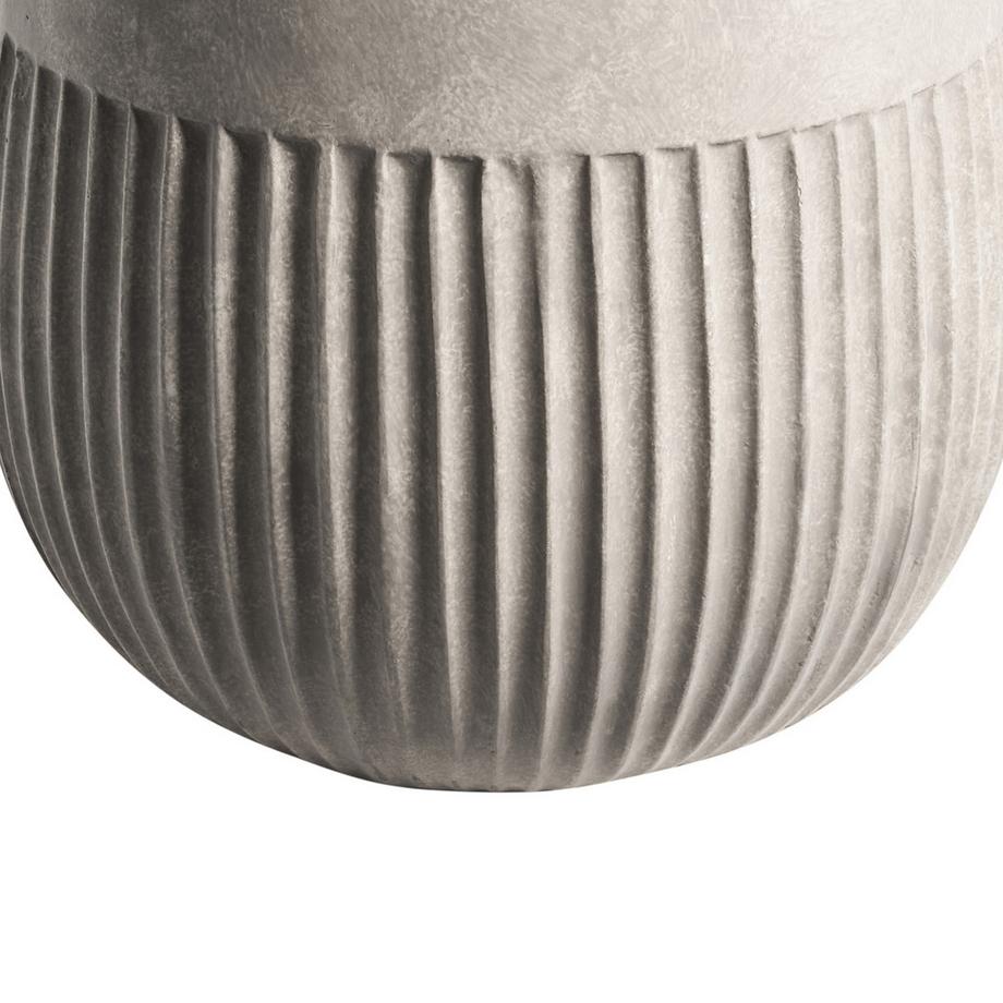 Beliani Vaso per piante en Fibra d'argilla  PYLAROS  