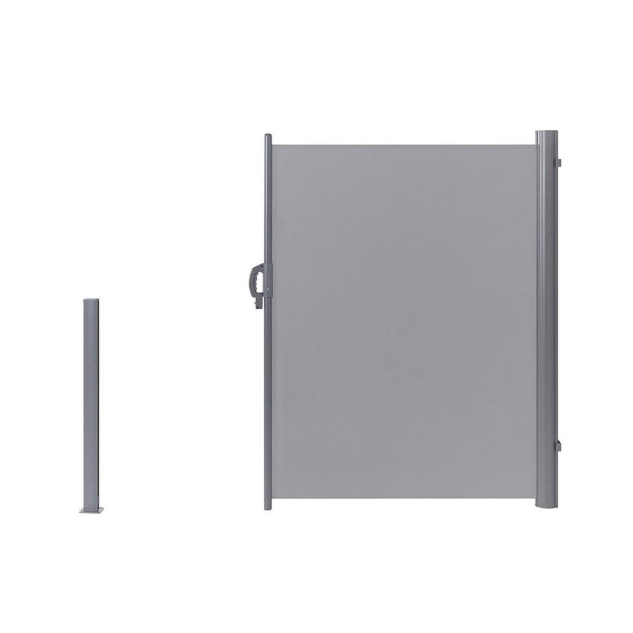 Beliani Auvent latéral en Tissu DORIO  