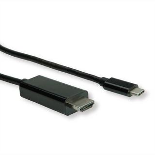 Roline  ROLINE 11045843 5 m USB tipo-C HDMI tipo A (Standard) Nero 