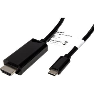 Roline  ROLINE 11045843 5 m USB tipo-C HDMI tipo A (Standard) Nero 