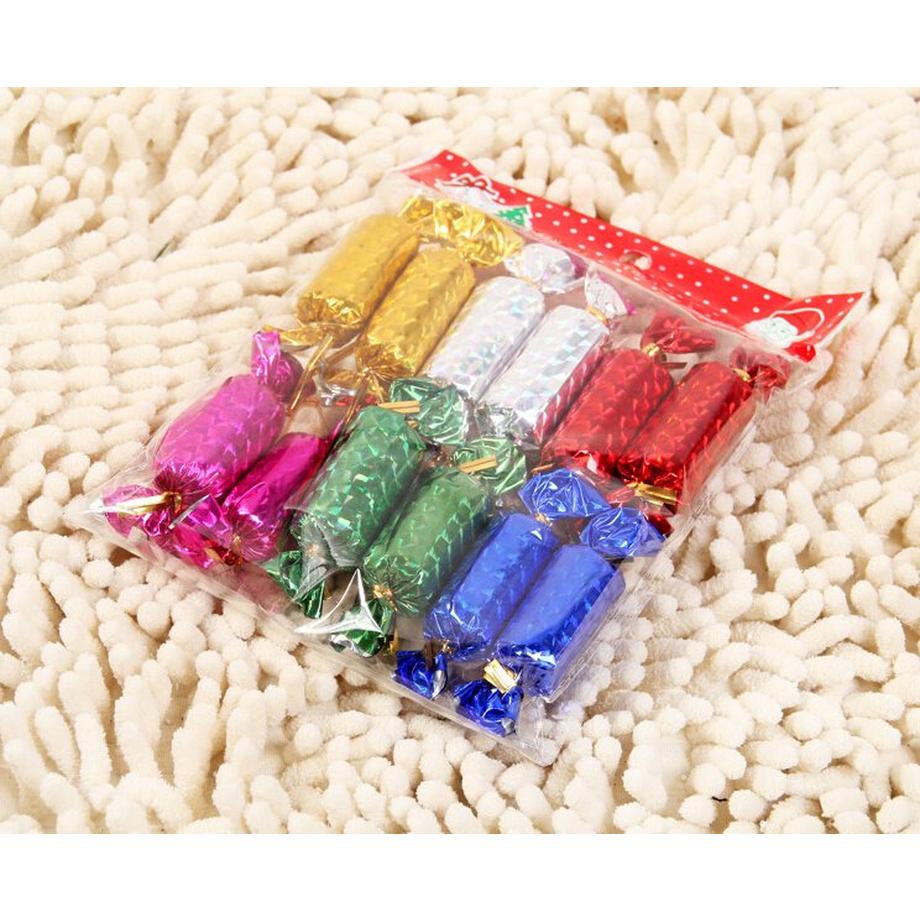 eStore Bunte Bonbons für die Weihnachtsdekoration  