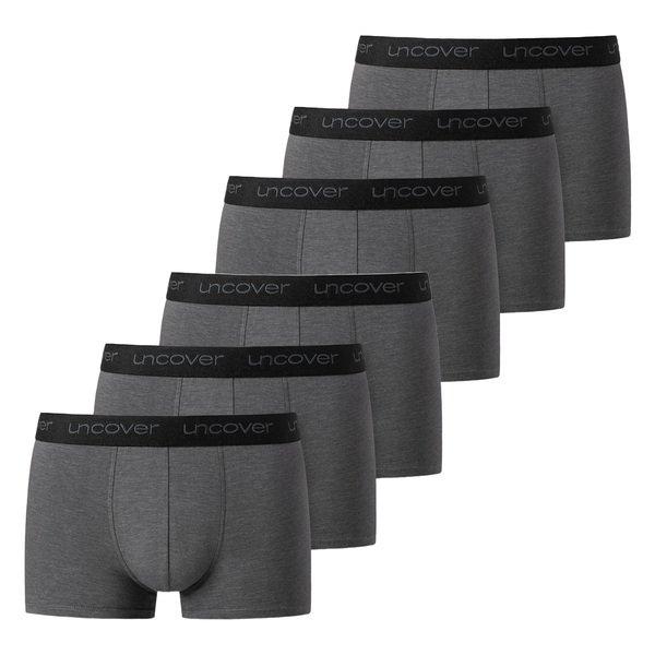 Image of 6er Pack Basic - Retro Shorts Pant Herren Grau L