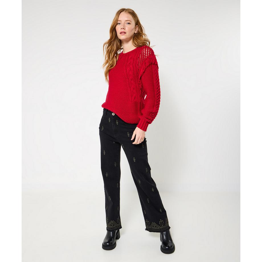 Joe Browns Gerade Jeans Goldstickerei  