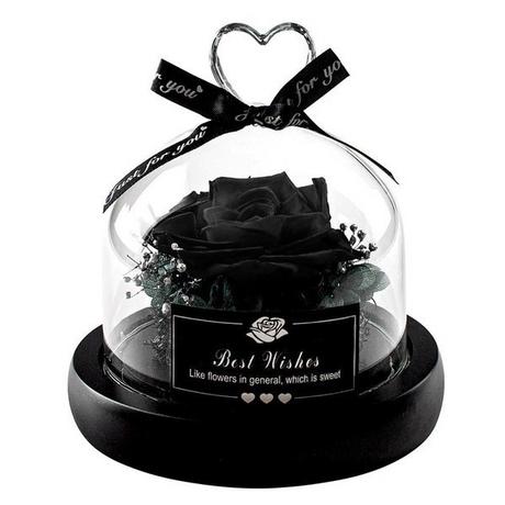 eStore Petite Rose l'infini - Noir  