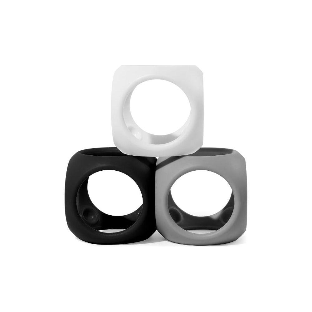 Image of Oibo Beiss-/Stapel-/Greifbälle monochrome (3Teile)