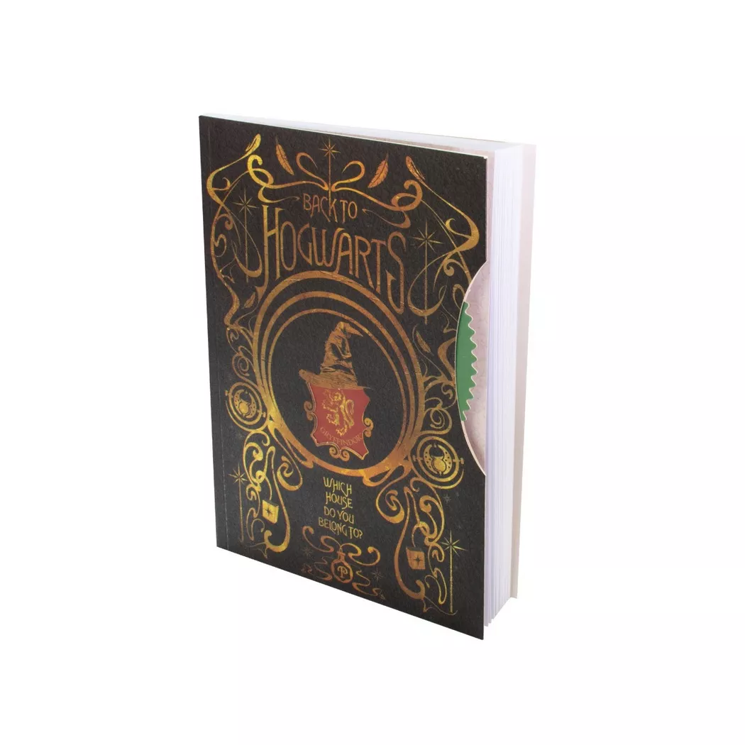 Harry Potter Spinner Notebook - Colourful Crest