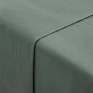 La Redoute Intérieurs Drap plat uni en percale de coton bio Scenario  