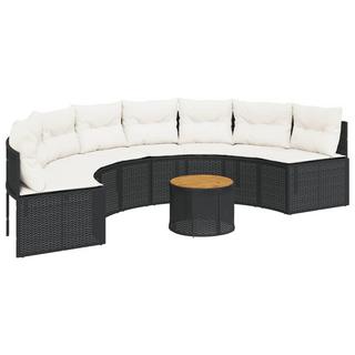 VidaXL Gartensofa poly-rattan  