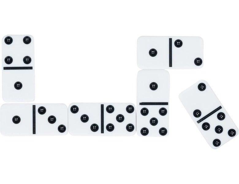 goki  Spiele Domino weiss (28Teile) 
