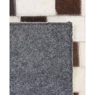 Beliani Tapis en Peau de vache Moderne KAYABEY  