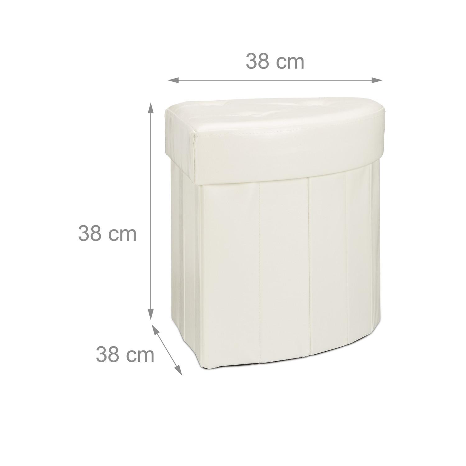 B2X Tabouret d'angle avec espace de rangement  