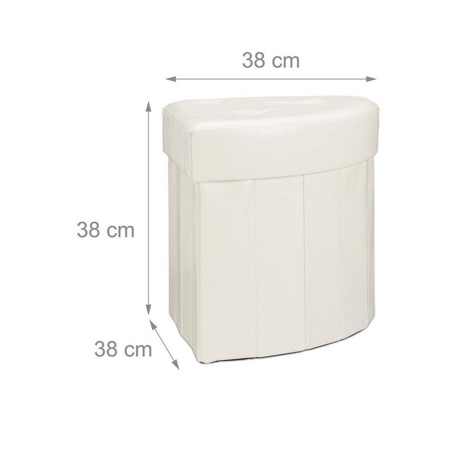 B2X Eckhocker mit Stauraum  