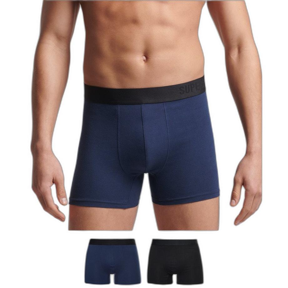2er-Pack Boxershorts aus Bio-Baumwolle  Offset