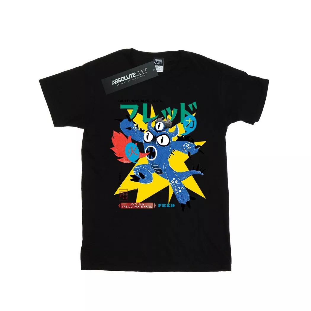 Disney - Big Hero 6 Ultimate Kaiju TShirt, für Damen, Schwarz, Größe XL