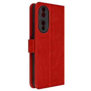 Avizar  Étui Honor 70 Portefeuille Rouge 