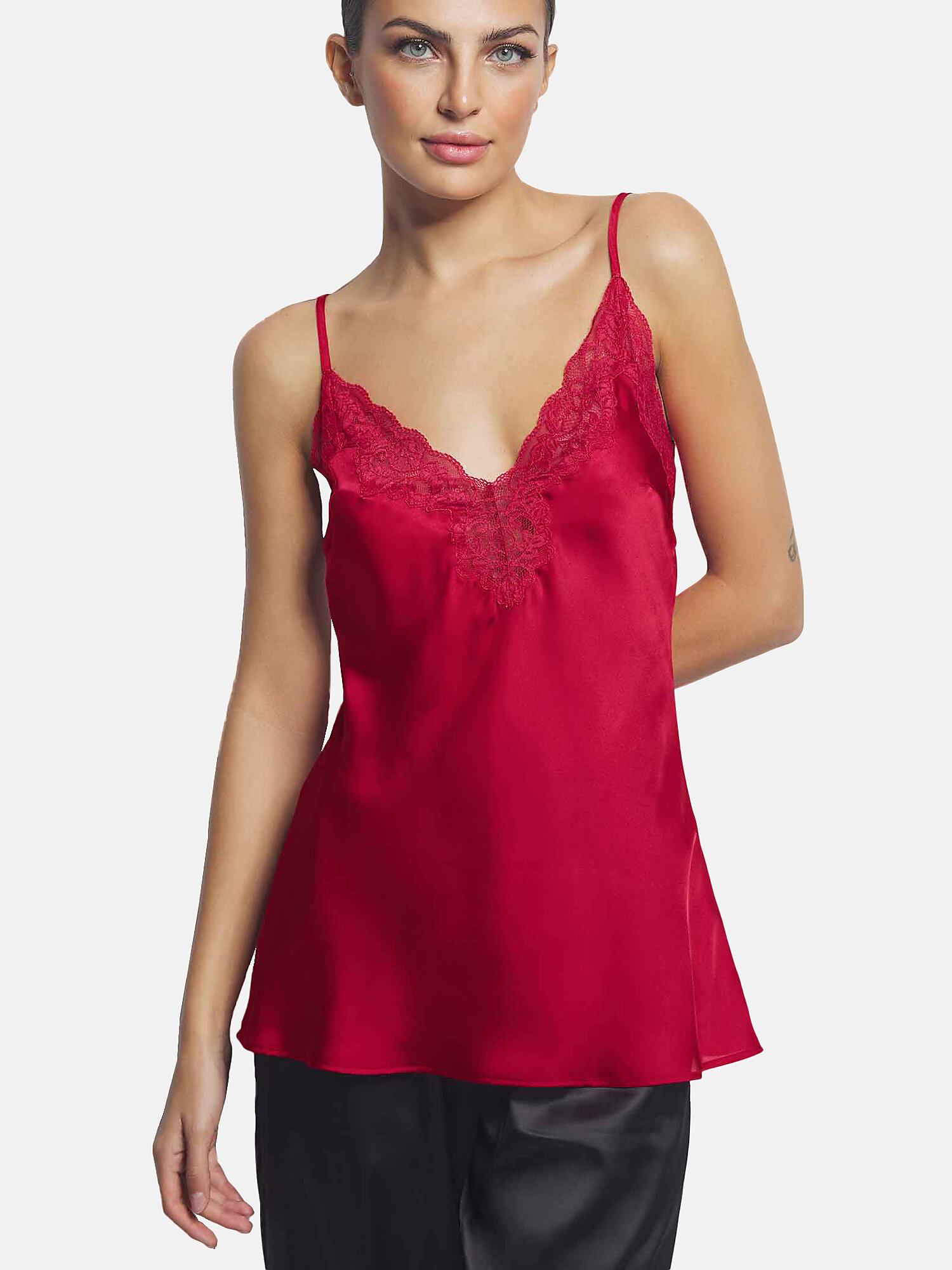 Image of Caraco Gabrielle Damen Rot Bunt S