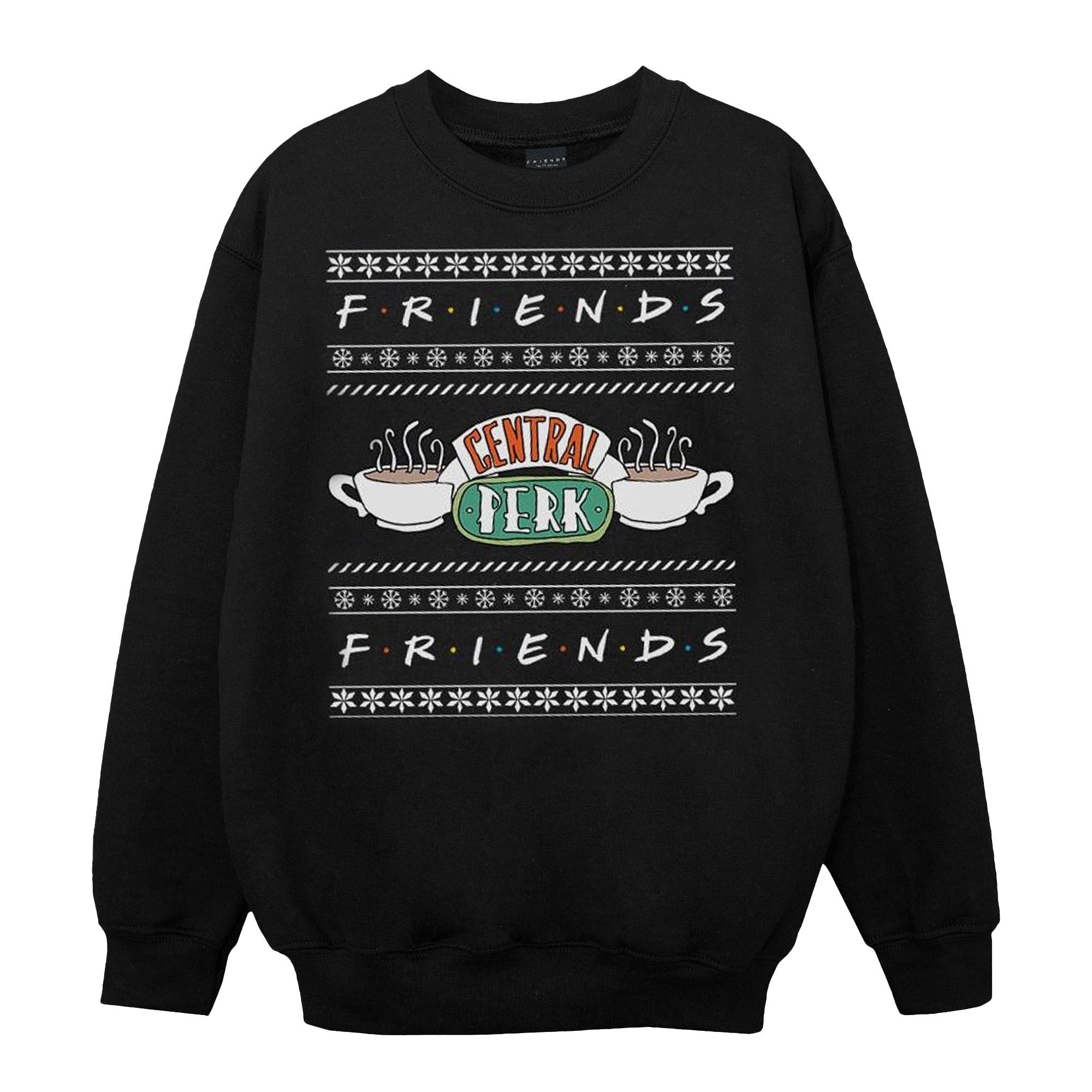 Image of Fair Isle Central Perk Sweatshirt Mädchen Schwarz 116