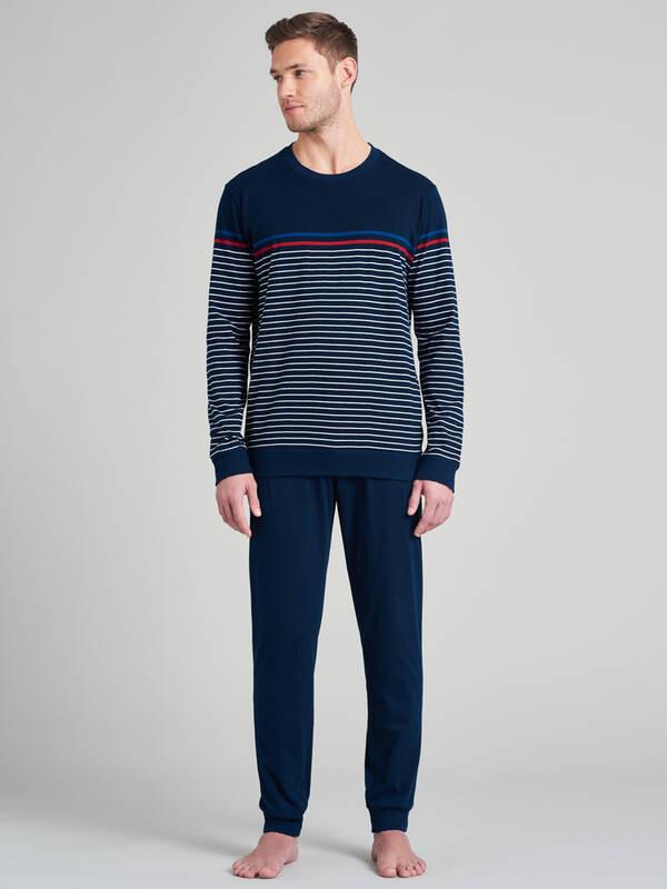 Schiesser Bündchen Pyjama  