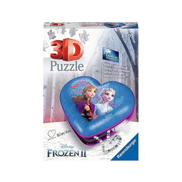 Puzzle Herzschatulle Disney Frozen (54Teile)