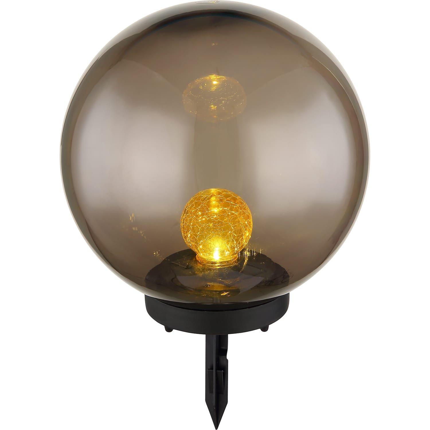 Image of Solarleuchte Glas Kunststoff Amber Led Unisex Multicolor ONE SIZE
