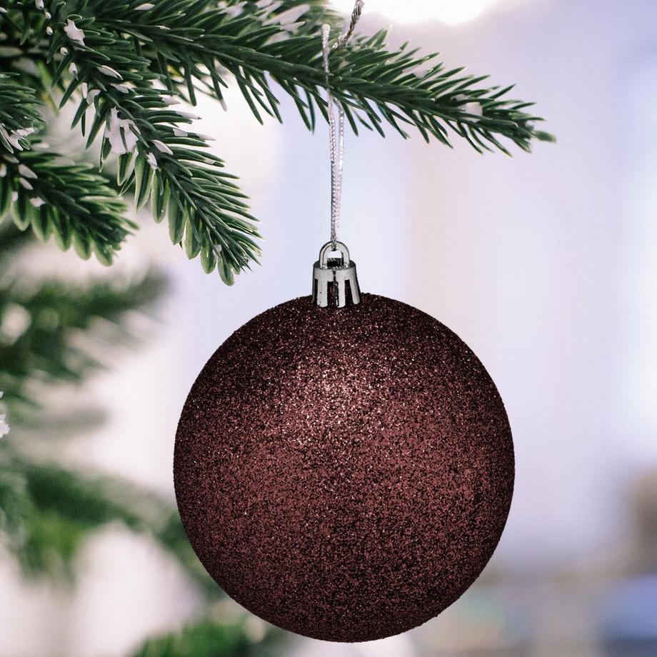 Northix Christbaumkugeln-Set, 110-teilig  