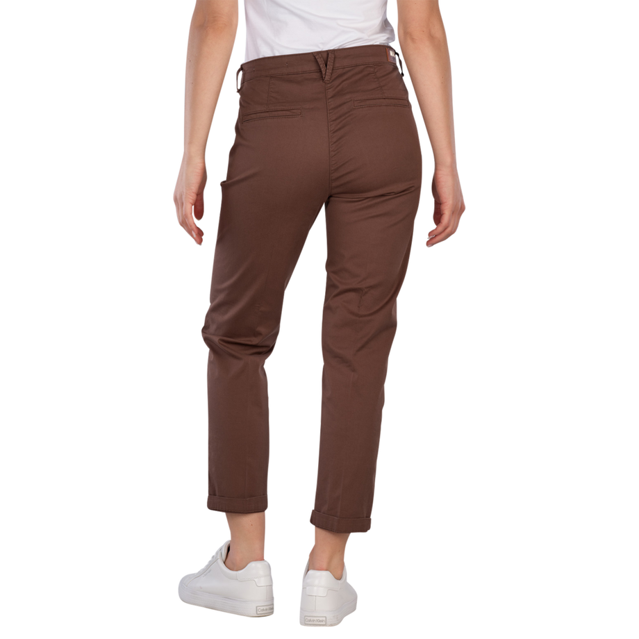 MAC Chino Turn Up Slim Fit Authentic Stretch Gabardine  