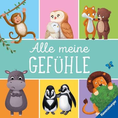 Alle meine Gefühle (6 Bilderbuchgeschichten in einem Band für Kinder ab 3 Jahren) Carry, Gemma; Kumar, Krishna (Illustrationen); Penners, Bernd (Übersetzung) Gebundene Ausgabe 