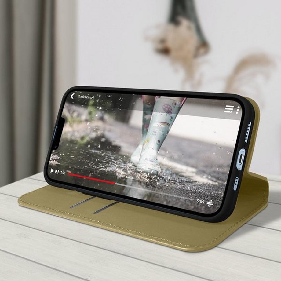 Avizar  Custodia Folio iPhone 13 Beige 