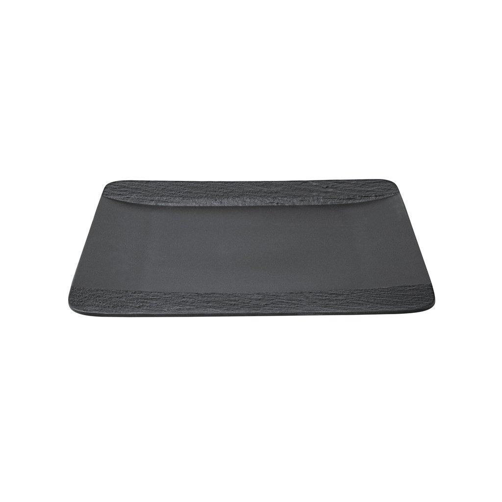 Villeroy & Boch Speiseteller quadratisch Manufacture Rock  